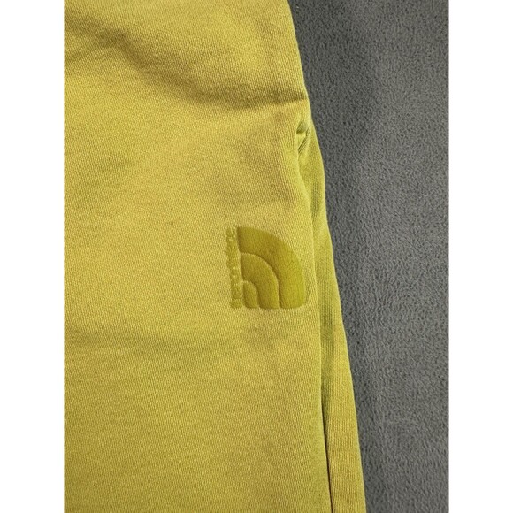 The North Face Fleece Joggers Men’s Medium Yellow Pockets Sweatpants Athleisure - Picture 8 of 10